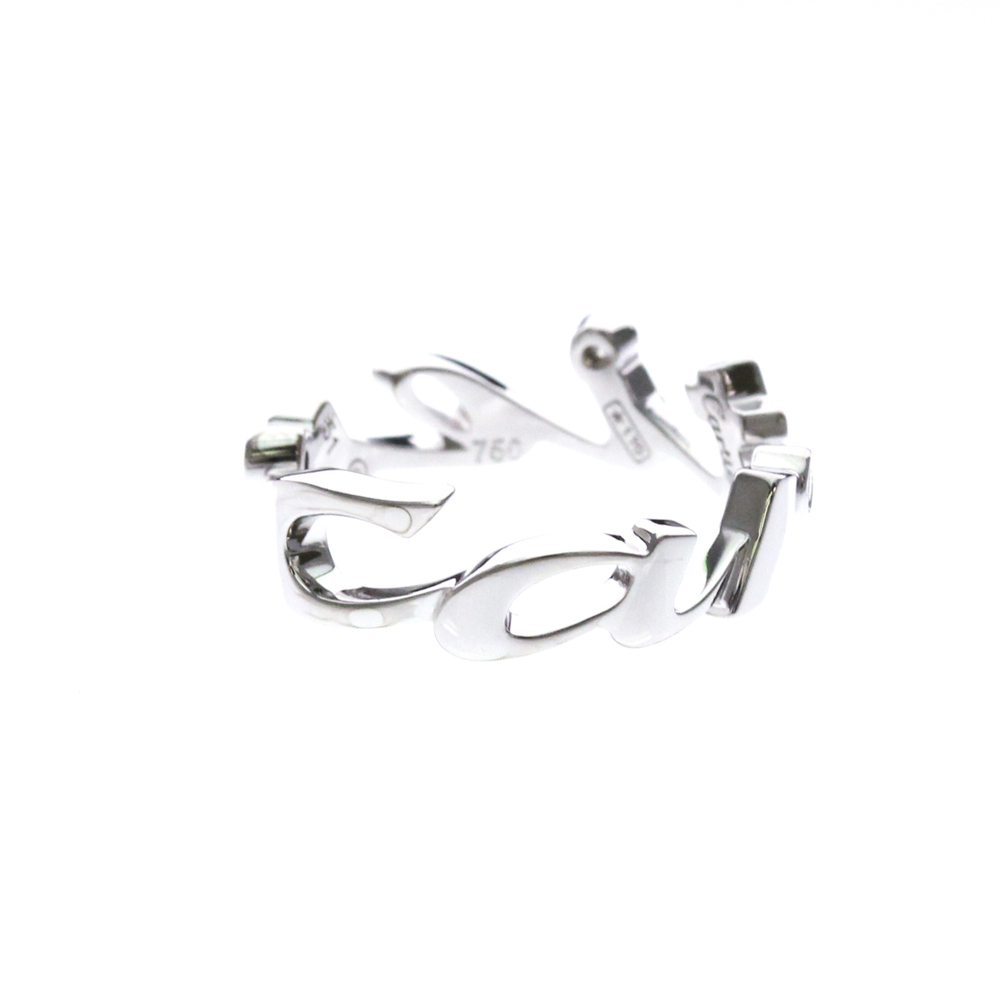 CARTIER 18k Silver Diamond Ring
